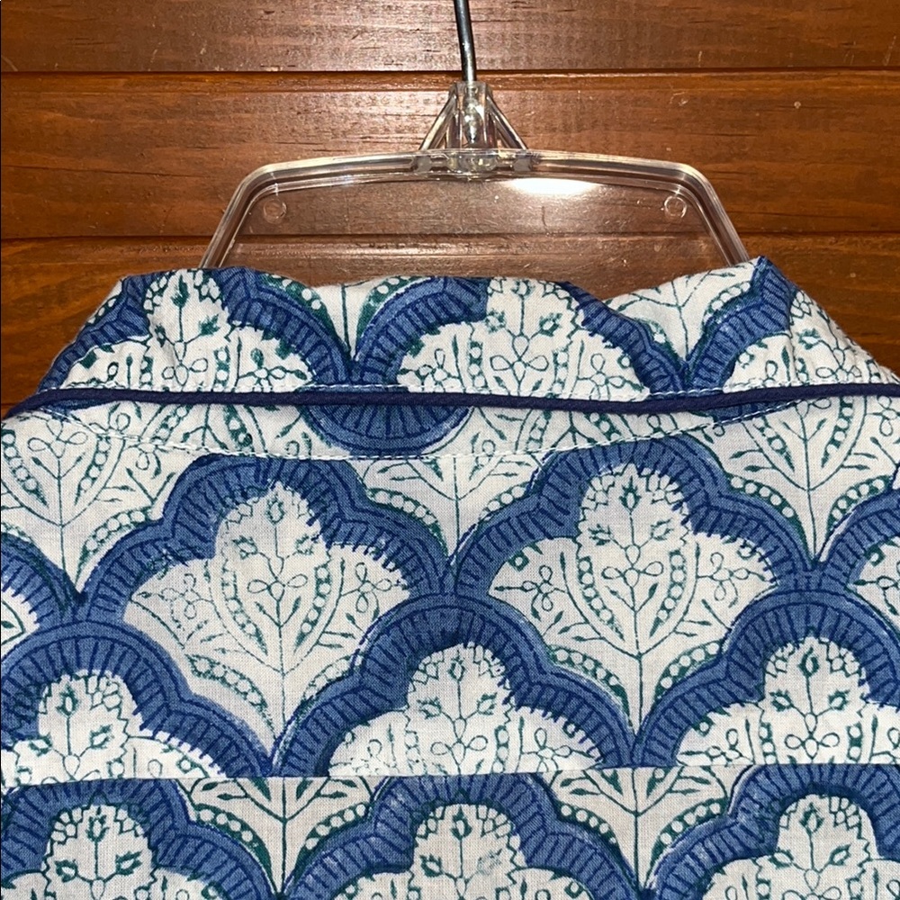 Adorable Roller Rabbit Blue and White Pajama Set - Picture 11 of 15